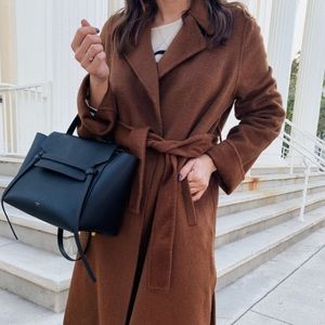 Zara Wool belted Coat